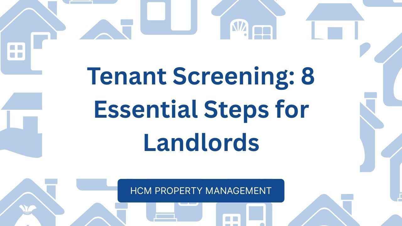 Tenant Screening Process Property Management Fees Reference: Tenant Screening Essential Steps For Landlords