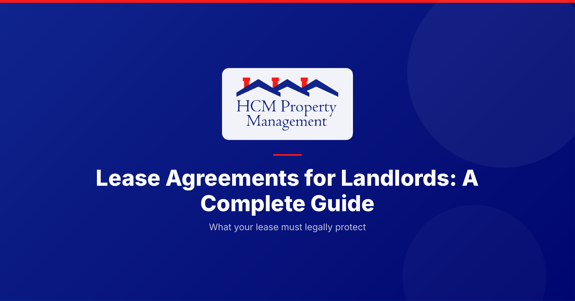 Lease Agreements for Landlords: A Complete Guide