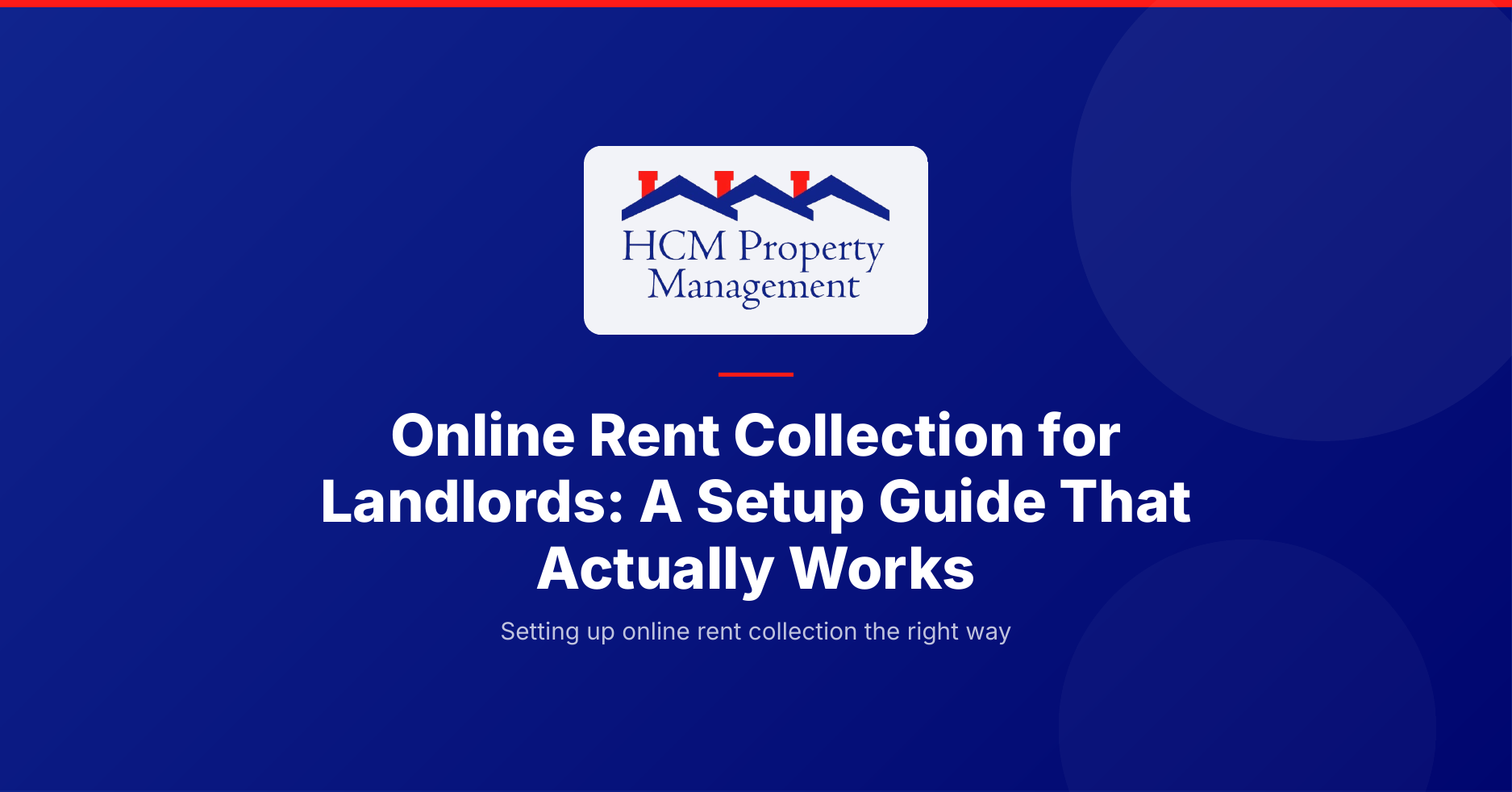 How to set up online rent collection for landlords