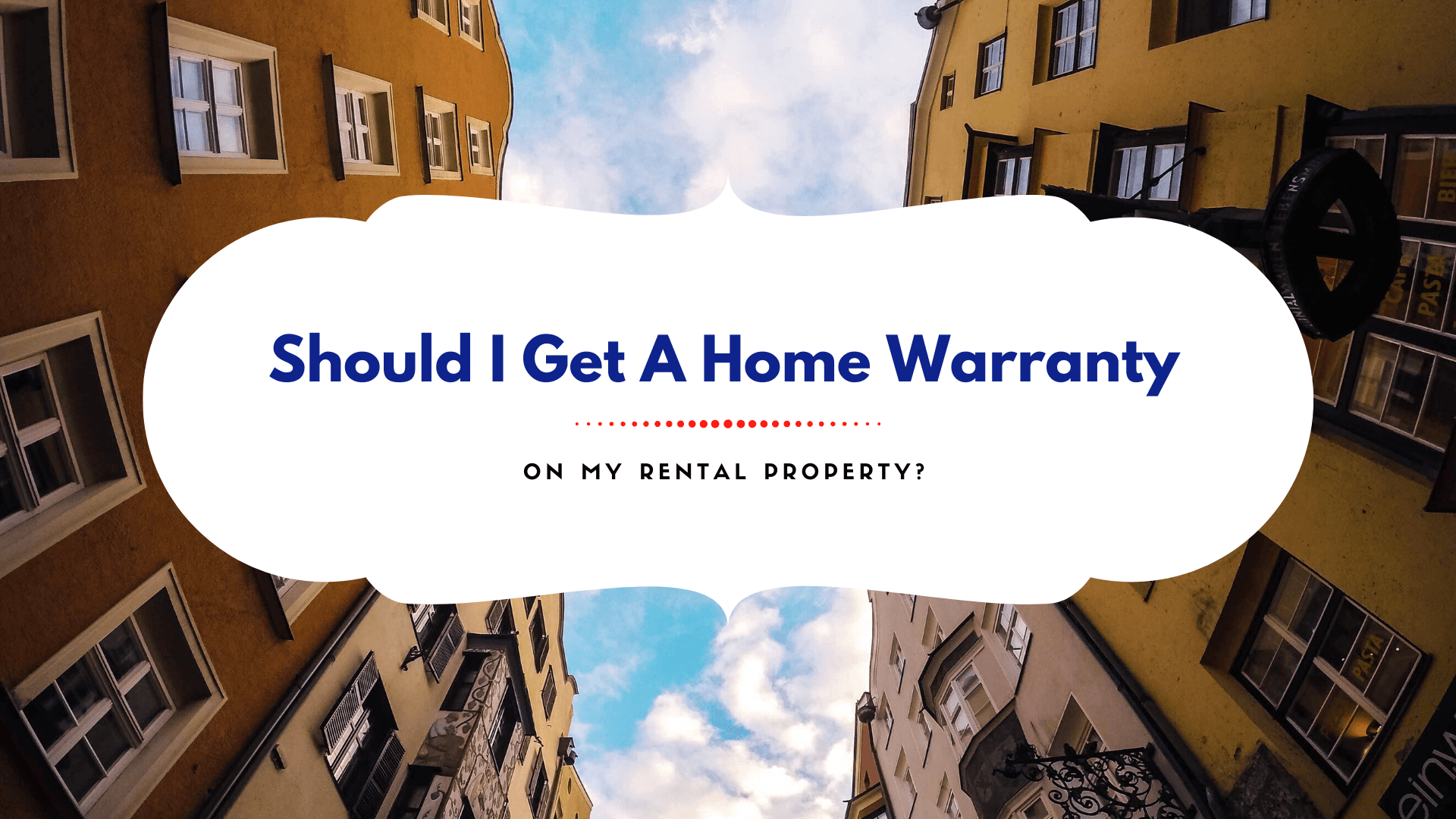 Image of should I get a home warranty