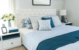 Blue Bed