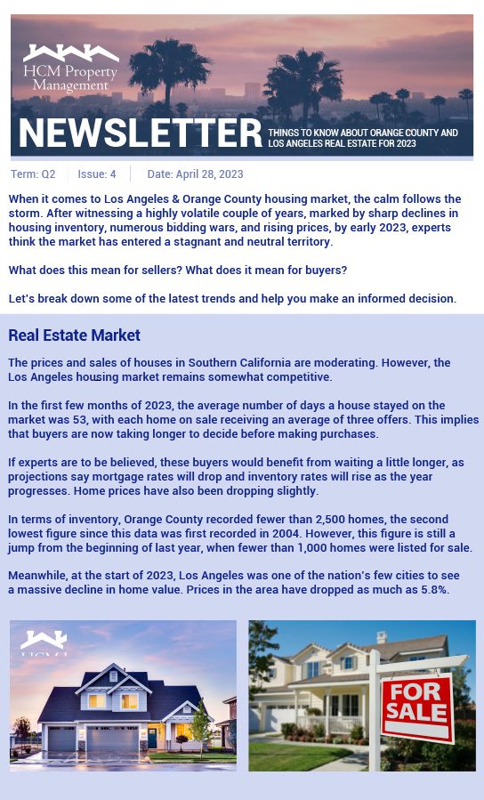 April newsletter image